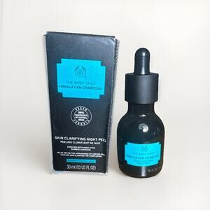 The Body Shop Himalayan Charcoal Skin Clarifying Night Peel Vegan w/ Box 30ml